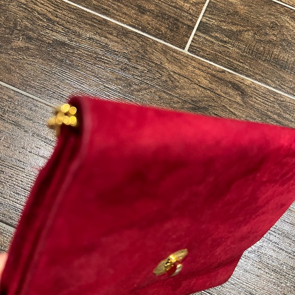 Bally —bright red chain purse - Picture 7 of 9